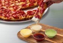 Papa Johns Debuts New Dippable Papa Dippa Pizza with a 4-Sauce Flight