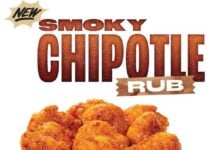Wingstop Launches New Smoky Chipotle Dry Rub Flavor