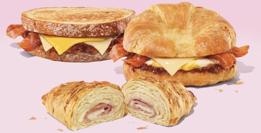 Dunkin' Bacon Jam sandwiches