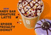 Dunkin' Introduces New Candy Bar Signature Latte