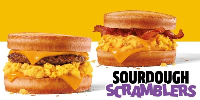 Jack in the Box Launches Bacon Sourdough Scrambler and Sausage Sourdough Scrambler