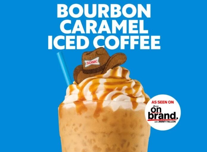 Sonic Unveils New Bourbon Caramel Iced Coffee Drink