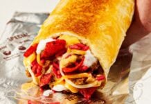 Taco Bell Introduces New Flamin' Hot Grilled Cheese Burrito