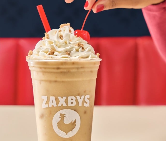 Zaxbys Cookie Butter Shake