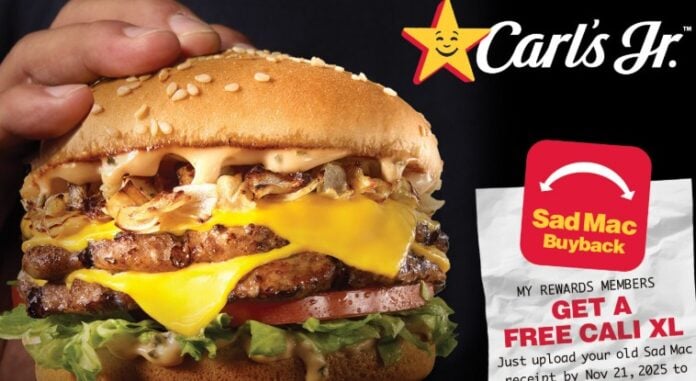 Carl's Jr. Offers Free Cali XL in Sad Mac Buy Back Promotion