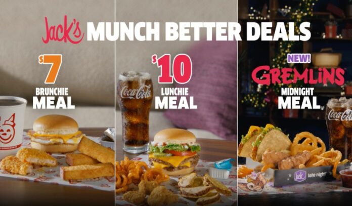 Jack in the Box Debuts New Munch Better Deals Lineup Featuring Gremlins Midnight Meal, Midnight Snack Shake, and More Jack in the Box Debuts New Munch Better Deals Lineup Featuring Gremlins Midnight Meal, Midnight Snack Shake, and More