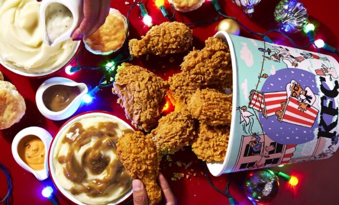 KFC Introduces $25 Extra Crispy Festive Feast Alongside New Gravy Flight KFC Introduces $25 Extra Crispy Festive Feast Alongside New Gravy Flight