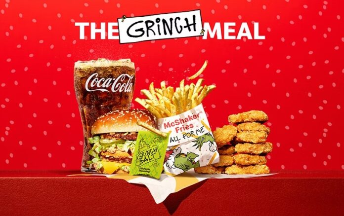 McDonald's Introduces The Grinch Meal with New Dill Pickle McShaker Fries