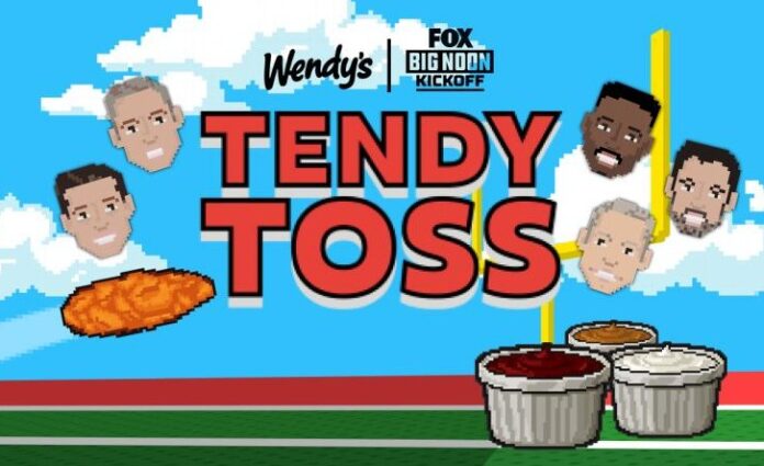 Wendy's Launches New Digital-Exclusive Big Noon Kickoff Combos and Tendy Toss In-App Game