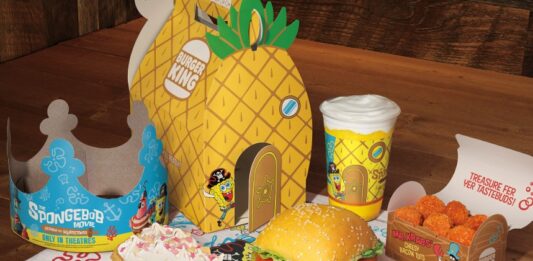 Burger King Introduces SpongeBob Menu Featuring New Krabby Whopper, Mr. Krabs' Cheesy Bacon Tots, and More