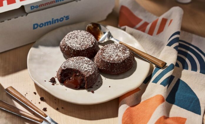 Domino's Offers 3 Free Chocolate Lava Crunch Cakes with Any Online Order of $10+ Through December 22, 2025 Domino's Offers 3 Free Chocolate Lava Crunch Cakes with Any Online Order of $10+ Through December 22, 2025