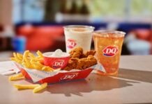 Dairy Queen Launches New DQ Swicy Menu Featuring FlameThrower Chicken Strips, Soft Serve Dipping Sauce, and Tajín Lemonades Dairy Queen Launches New DQ Swicy Menu Featuring FlameThrower Chicken Strips, Soft Serve Dipping Sauce, and Tajín Lemonades