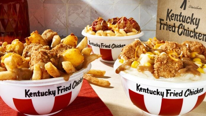 KFC Reintroduces $5 Bowls Featuring Matty's Cheesy Nuggy Gravy Bowl and New Cheese Curds