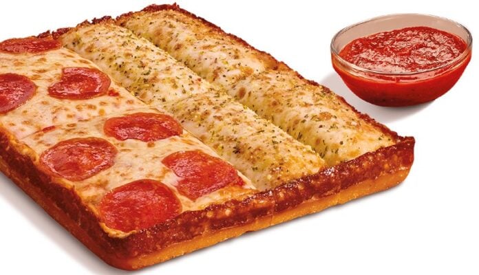 Little Caesars Debuts New Detroit-Style Slices-N-Stix Pizza Nationwide Little Caesars Debuts New Detroit-Style Slices-N-Stix Pizza Nationwide