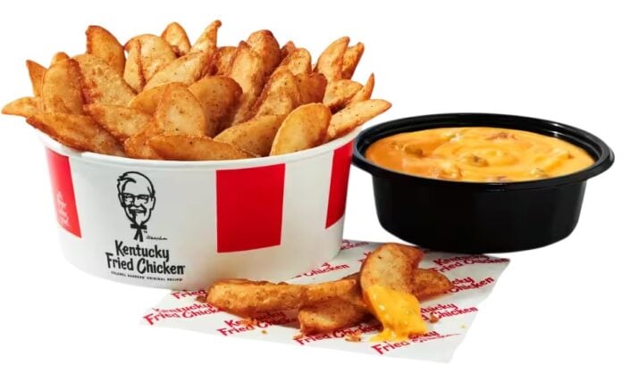 KFC Debuts New Potato Wedges and Queso Dip