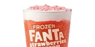 Burger King Adds New Frozen Strawberries & Cream Beverage Burger King Adds New Frozen Strawberries & Cream Beverage