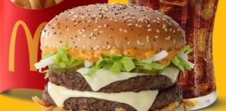 McDonald’s Drops Its New Big Arch Burger McDonald's Drops Its New Big Arch Burger