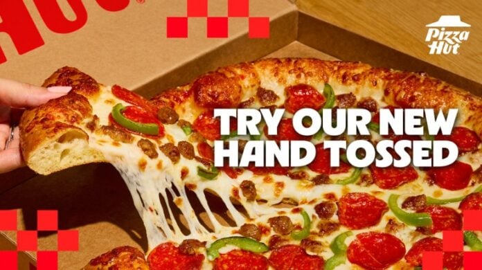 Pizza Hut Debuts New and Improved Hand‑Tossed Pizza with $10 Large Three‑Topping Hut Crust Deal and More