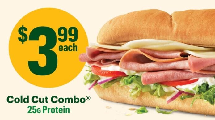 Subway Launches New 6-Inch Deli Faves for $3.99 Each Subway Launches New 6-Inch Deli Faves for $3.99 Each