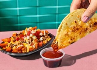 Taco Bell Brings Back Shredded Beef Dipping Taco Alongside New Shredded Beef Nacho Fries Taco Bell Brings Back Shredded Beef Dipping Taco Alongside New Shredded Beef Nacho Fries