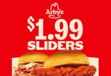 Arby's Introduces $1.99 Sliders Deal