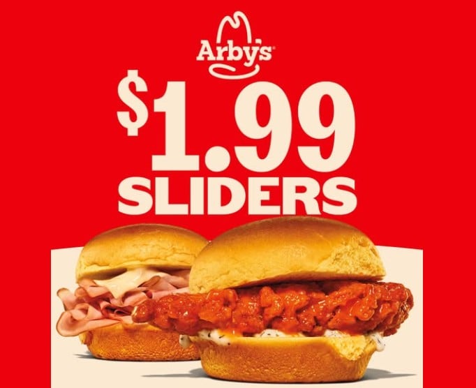 Arby's Introduces $1.99 Sliders Deal Arby's Introduces $1.99 Sliders Deal