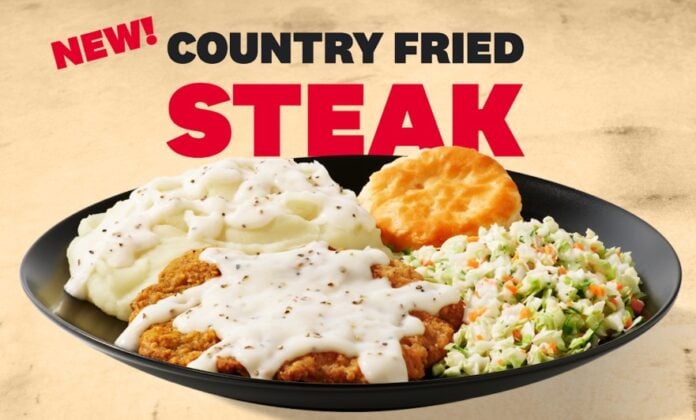 KFC to Launch $4.99 Country Fried Steak Meal Available Only on Wednesdays at Select Locations