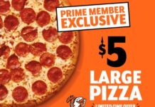 Little Caesars Offers Amazon Prime Members a $5 Large Pizza Deal Through June 26, 2026 Little Caesars Offers Amazon Prime Members a $5 Large Pizza Deal Through June 26, 2026