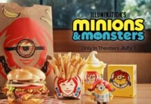 Wendy's Introduces New Minions & Monsters Adult Meal and New Banana Frosty Swirl