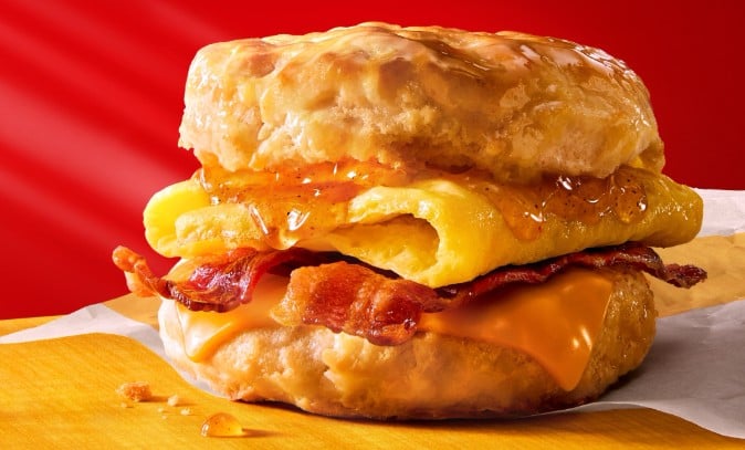 McDonald's Unveils New Honey Brown Butter Bacon, Egg & Cheese Biscuit McDonald's Unveils New Honey Brown Butter Bacon, Egg & Cheese Biscuit