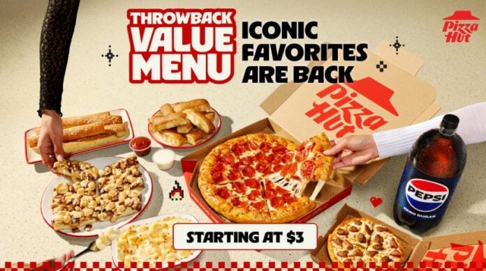 Pizza Hut Debuts Throwback Value Menu With New $6 Triple Cheese Mac, $5 S'mores Sticks and More Pizza Hut Debuts Throwback Value Menu With New $6 Triple Cheese Mac, $5 S'mores Sticks and More