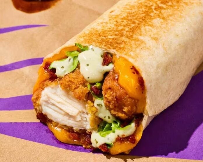 Taco Bell Launches New Crispy Chicken Chipotle Bacon Melt Burrito and Pepper Jack Steak Nacho Fries