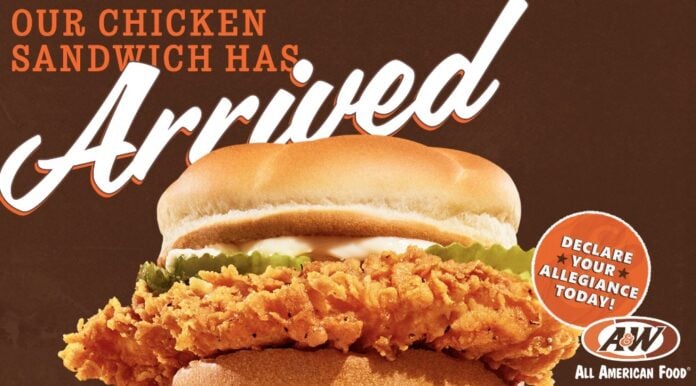 A&W Introduces Its First-Ever Crispy Chicken Sandwich