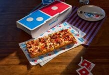 Domino’s Unveils New Personal Detroit-Style Pizza, “The Domino” Domino's Unveils New Personal Detroit-Style Pizza, The Domino