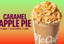 McDonald’s Introduces New Caramel Apple Pie Iced Coffee, Caramel Apple Pie Frappé, Caramel Apple Pie Latte, and Red Bull Dragonberry Energizer McDonald's Introduces New Caramel Apple Pie Iced Coffee, Caramel Apple Pie Frappé, Caramel Apple Pie Latte, and Red Bull Dragonberry Energizer