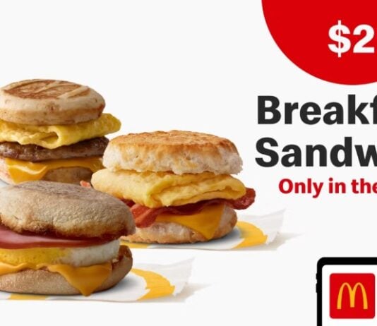 McDonald’s Offers $2 Breakfast Sandwich Deal in Its App McDonald's Offers $2 Breakfast Sandwich Deal in Its App