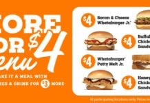 Whataburger Introduces New More for $4 Value Menu Whataburger Introduces New More for $4 Value Menu