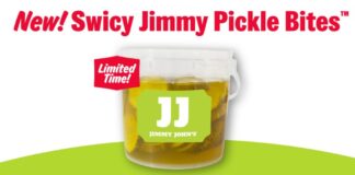 Jimmy John’s Releases New Swicy Jimmy Pickle Bites in a Limited-Edition 48-Ounce Collectible Bucket Jimmy John's Releases New Swicy Jimmy Pickle Bites in a Limited-Edition 48-Ounce Collectible Bucket