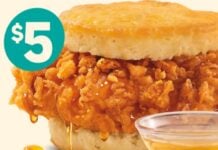 Popeyes Debuts New Honey Chicken Biscuit