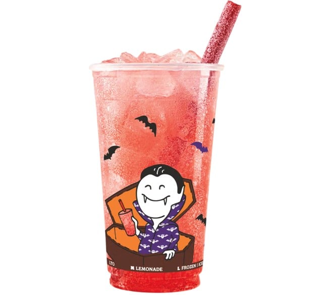 Burger King Unleashes New Vampire's Bite Strawberry & Sprite Drink for Halloween Burger King Unleashes New Vampire's Bite Strawberry & Sprite Drink for Halloween