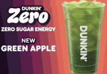 Dunkin’ Releases New Green Apple Dunkin’ Zero and Purple Marshmallow Cold Foam for Halloween Dunkin' Releases New Green Apple Dunkin' Zero and Purple Marshmallow Cold Foam for Halloween