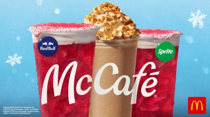 McDonald's Adds New Frosted Cranberry and Cookie Butter Beverages McDonald's Adds New Frosted Cranberry and Cookie Butter Beverages