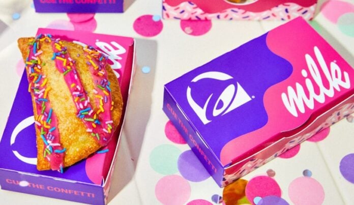 Taco Bell and Milk Bar Unveil New Birthday Cake Empanada Taco Bell and Milk Bar Unveil New Birthday Cake Empanada